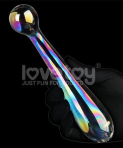 Dildo Anal de Sticla Alluring Arc Lovetoy