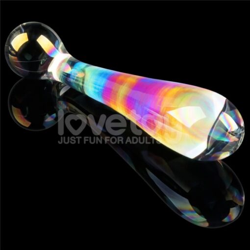Dildo Anal de Sticla Alluring Arc Lovetoy