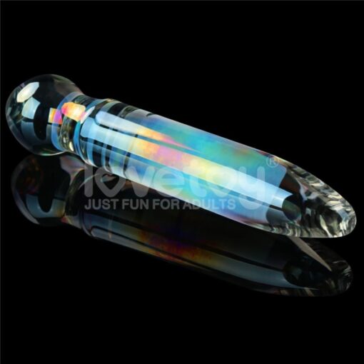 Dildo Anal de Sticla Prism Glass Lovetoy