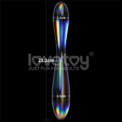 Dildo Anal de Sticla Twilight Gleam Lovetoy