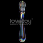 Dildo Anal de Sticla Twin Pleasures Lovetoy Dildo Anal de Sticla Twin Pleasures Lovetoy