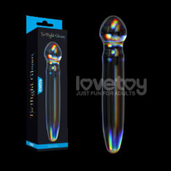 Dildo Anal de Sticla Prism Glass Lovetoy