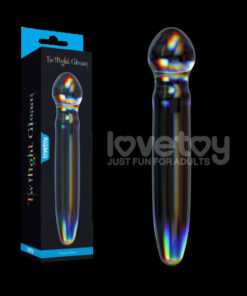 Dildo Anal de Sticla Prism Glass Lovetoy
