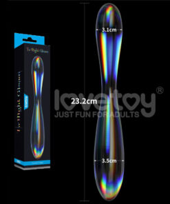 Dildo Anal de Sticla Twilight Gleam Lovetoy
