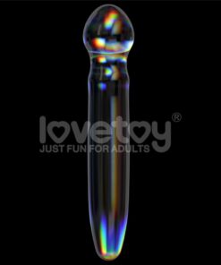 Dildo Anal de Sticla Prism Glass Lovetoy