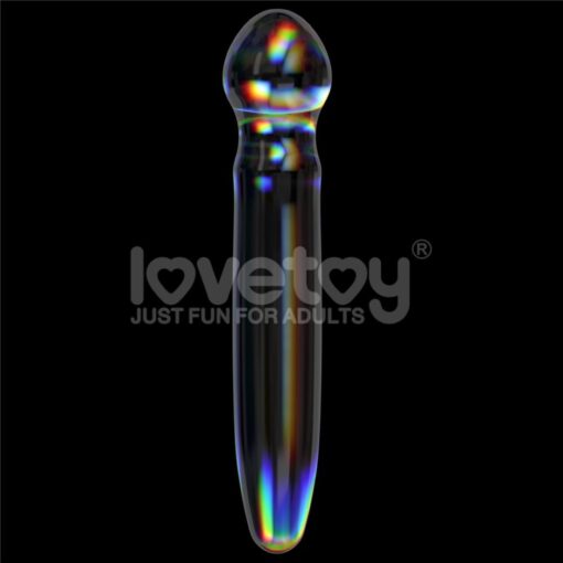 Dildo Anal de Sticla Prism Glass Lovetoy
