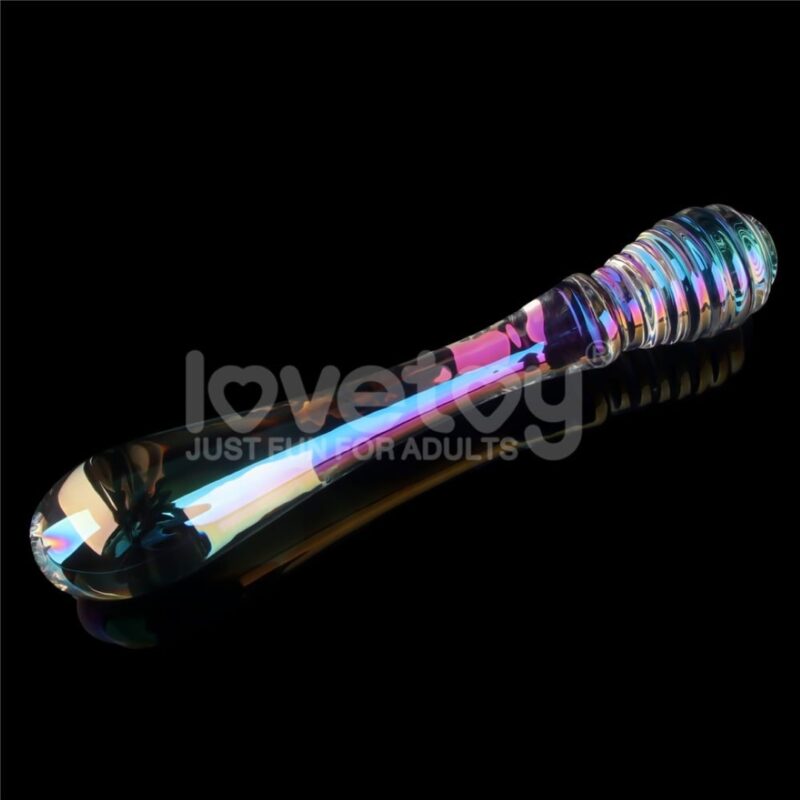 Dildo Anal de Sticla Twin Pleasures Lovetoy Dildo Anal de Sticla Twin Pleasures Lovetoy