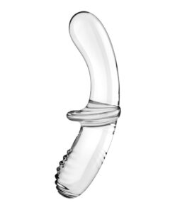 Dildo Anal Sticla Satisfyer Double Crystal