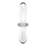 Dildo Anal Sticla Satisfyer Double Crystal Dildo Anal Sticla Satisfyer Double Crystal
