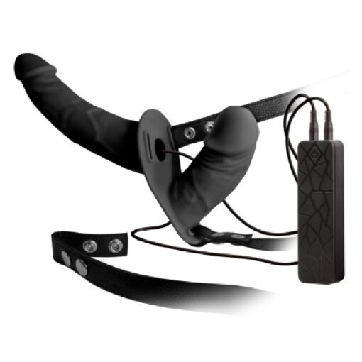 Strap-On Double Thruster cu Vibratii