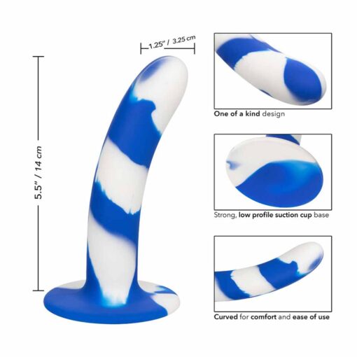 Dildo Anal Admiral Swirl Probe 14 cm