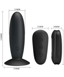 Buttplug Vibratii Mr PLay Remote Control 11 cm