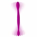 Vibrator Dublu Infinity Roz 37 cm