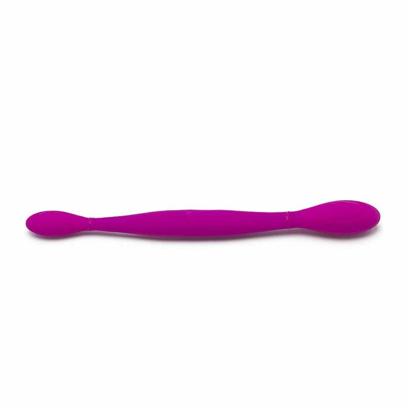 Vibrator Dublu Infinity Roz 37 cm
