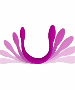 Vibrator Dublu Infinity Roz 37 cm