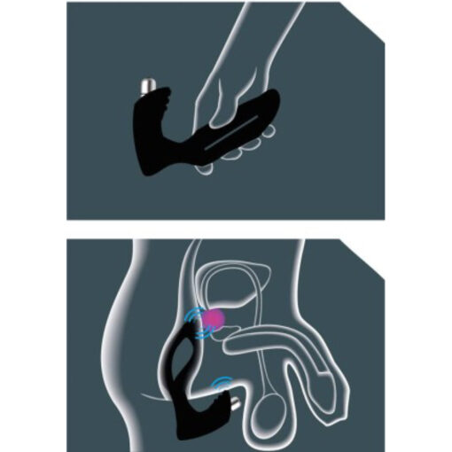 Vibrator X4 Anal XPANDER 9.5 cm
