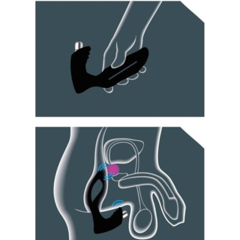 Vibrator X4 Anal XPANDER 9.5 cm Vibrator Anal XPANDER X4 9.5 cm