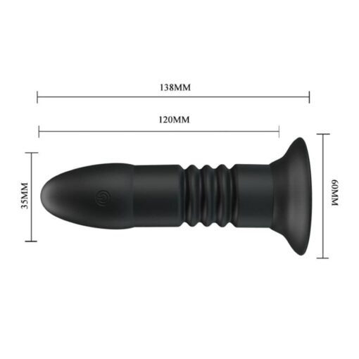 Buttplug cu Vibratii Pretty Love Magic Jingers