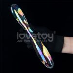 Dildo Anal de Sticla Twilight Gleam Lovetoy Dildo Anal de Sticla Twilight Gleam Lovetoy