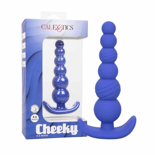 Bile Anale cu Maner Cheeky X-6 Beads