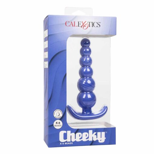 Bile Anale cu Maner Cheeky X-6 Beads
