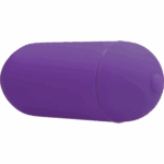 Ou Vibrator Whirless Purple Ou Vibrator Whirless Purple cu Telecomanda 8 cm