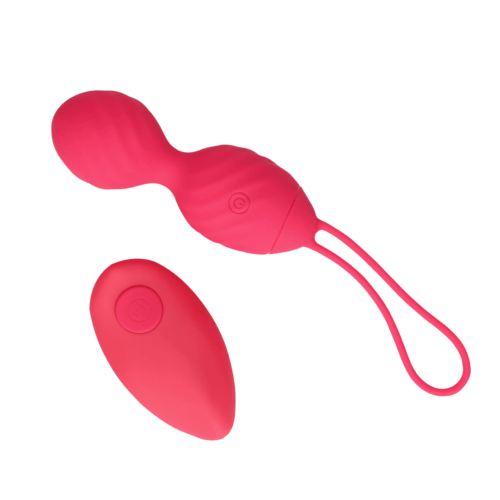 Ou Vibrator cu Telecomanda Strawberry remote Ou Vibrator cu Telecomanda Strawberry