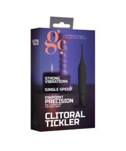 Stimulator de Clitoris Tickler Black 16 cm
