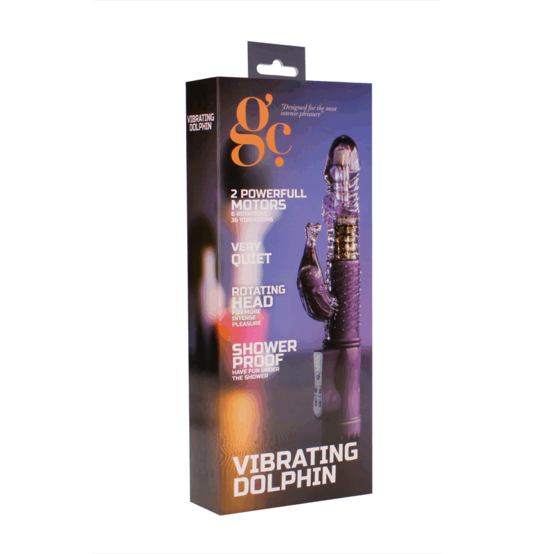 Vibrator Shots Vibrating Dolphin Violet - imagine 8