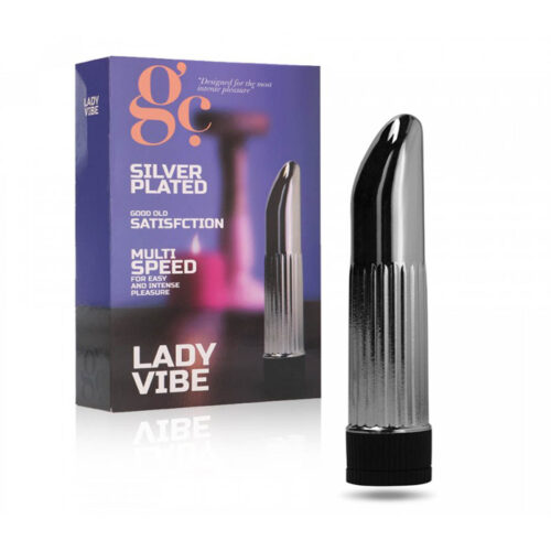 Vibrator GC Lady Vibe Silver Vibrator GC Lady Vibe Silver 14 cm