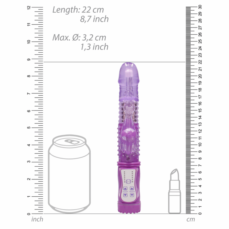 Vibrator Shots Vibrating Dolphin Violet