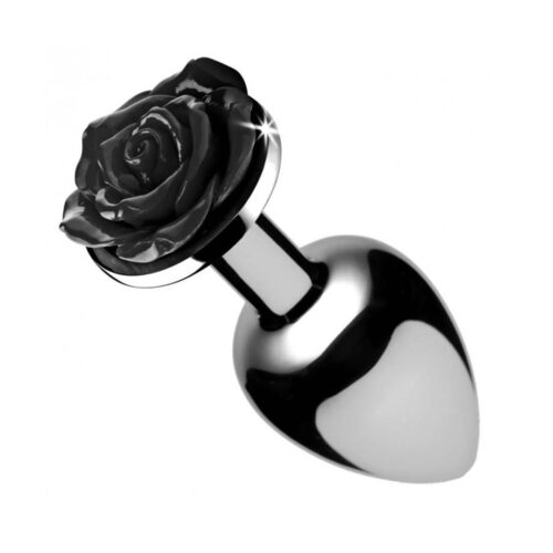Butt Plug Anal Black Rose M Butt Plug Anal Black Rose M