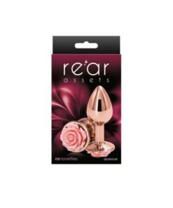 Butt Plug Rear Assets Rose Small