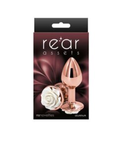 Butt Plug Rear Assets Rose Small
