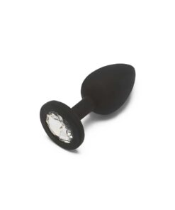 Butt Plug Silicon cu Diamant