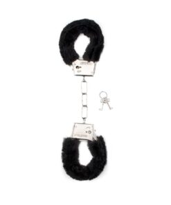 Catuse Pufoase Negre Furry