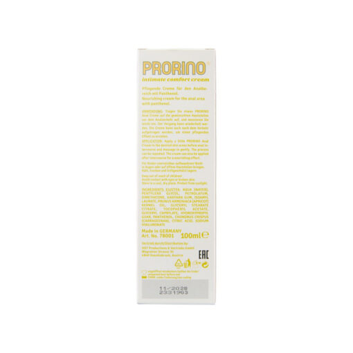 Crema Anala PRORINO Sensitive Comfort