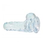Dildo Anal Transparent Crystal clear invisible Dildo Anal Transparent