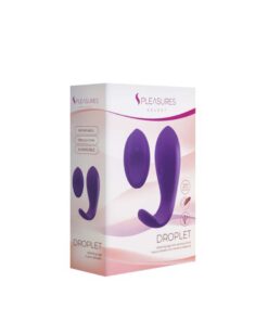 Ou Vibrator Velvet Droplet Purple