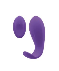 Ou Vibrator Velvet Droplet Purple