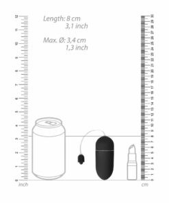 Ou Vibrator cu 10 Viteze dimensiune