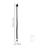 Plug Anal Metal Devil Tail dimensiune Plug Anal Metal