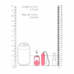 Vibrator Bullet cu Telecomanda marime Vibrator Bullet cu Telecomanda