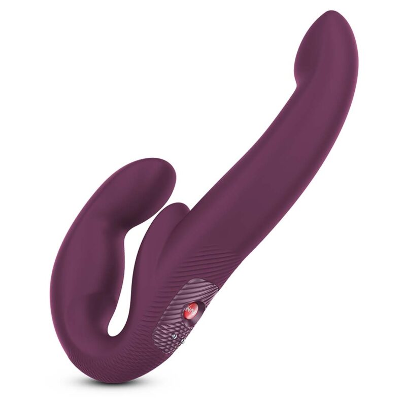 Vibrator Dublu Share Vibe Pro visiniu burgundy Vibrator Dublu Share Vibe Pro Burgundy
