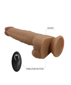 Vibrator cu Ventuza Johnatan