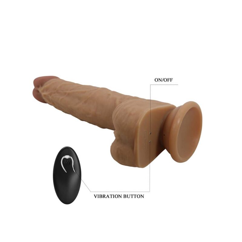 Vibrator cu Ventuza Johnatan USB Vibrator cu Ventuza Johnatan