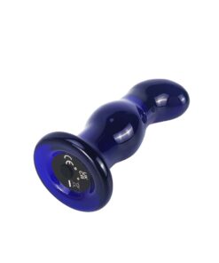 Vibrator din Sticla Buttocks Gleaming