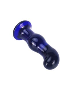 Vibrator din Sticla Buttocks Gleaming
