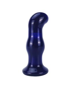 Vibrator din Sticla Buttocks Gleaming