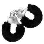 cuffs Catuse Furry Pufoase Negre